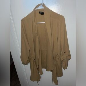 Tan 1X Rachel Zoe woman’s jacket